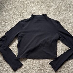 Lululemon All Aligned Long sleeve cropped shirt. Size 8